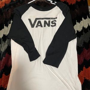 Vans quarter sleeve t-shirt
